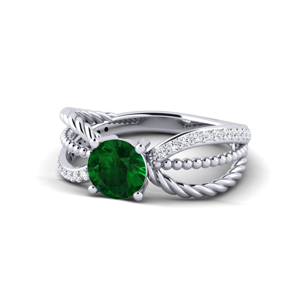 Tsavorite Women's Ring Enpli
