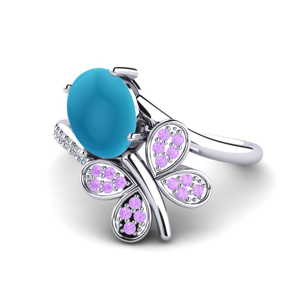 Blue Topaz Ring Enrichetta