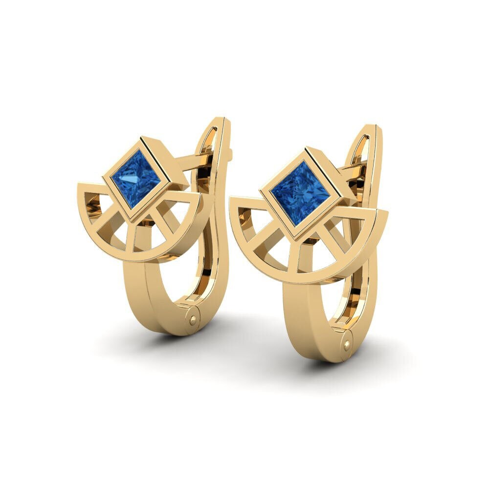 sapphire-zirconia ต่างหู Entitlement