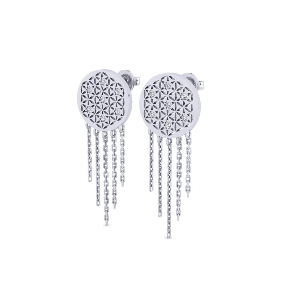 Paladio Diamante Pendiente de mujer Epworth