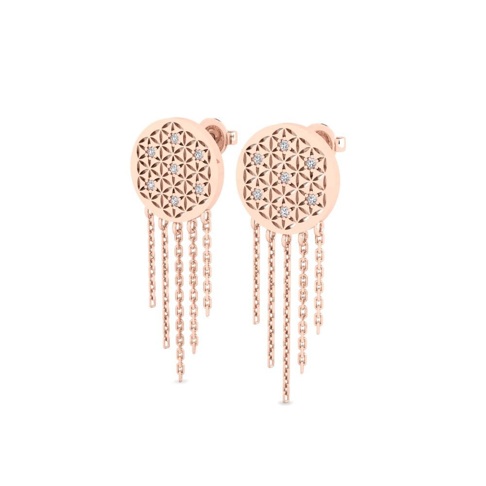 14ct Rose Gold Women's Earring Epworth