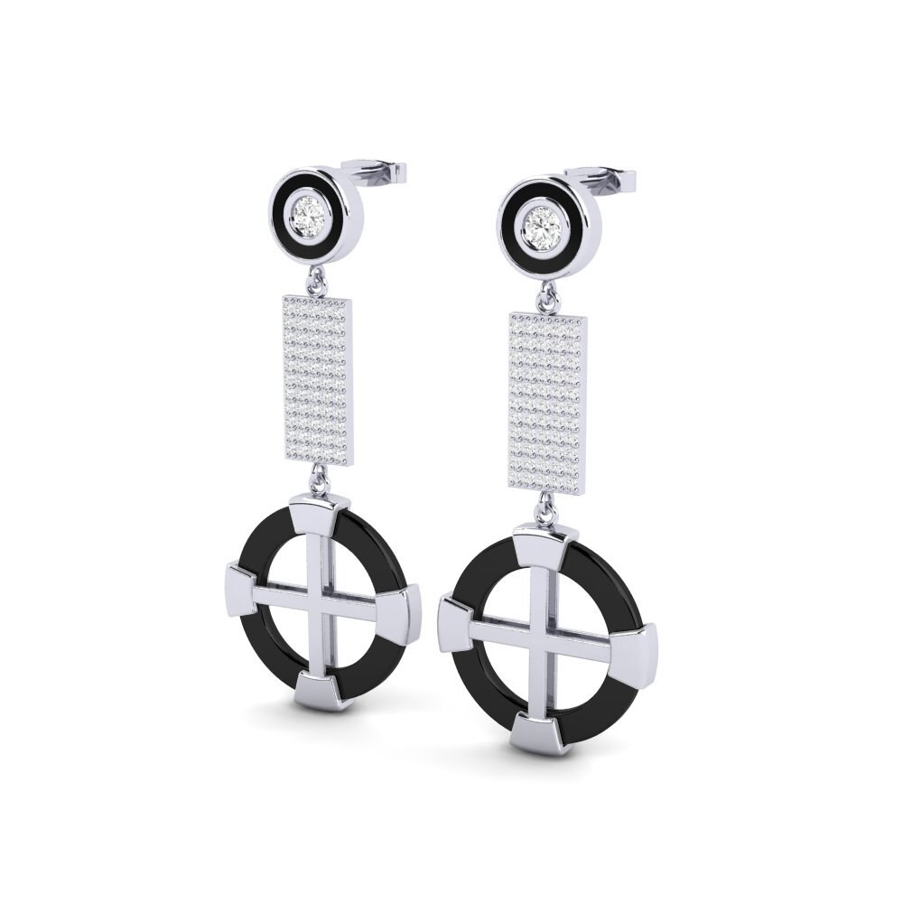 White sapphire Women's Earring Erald