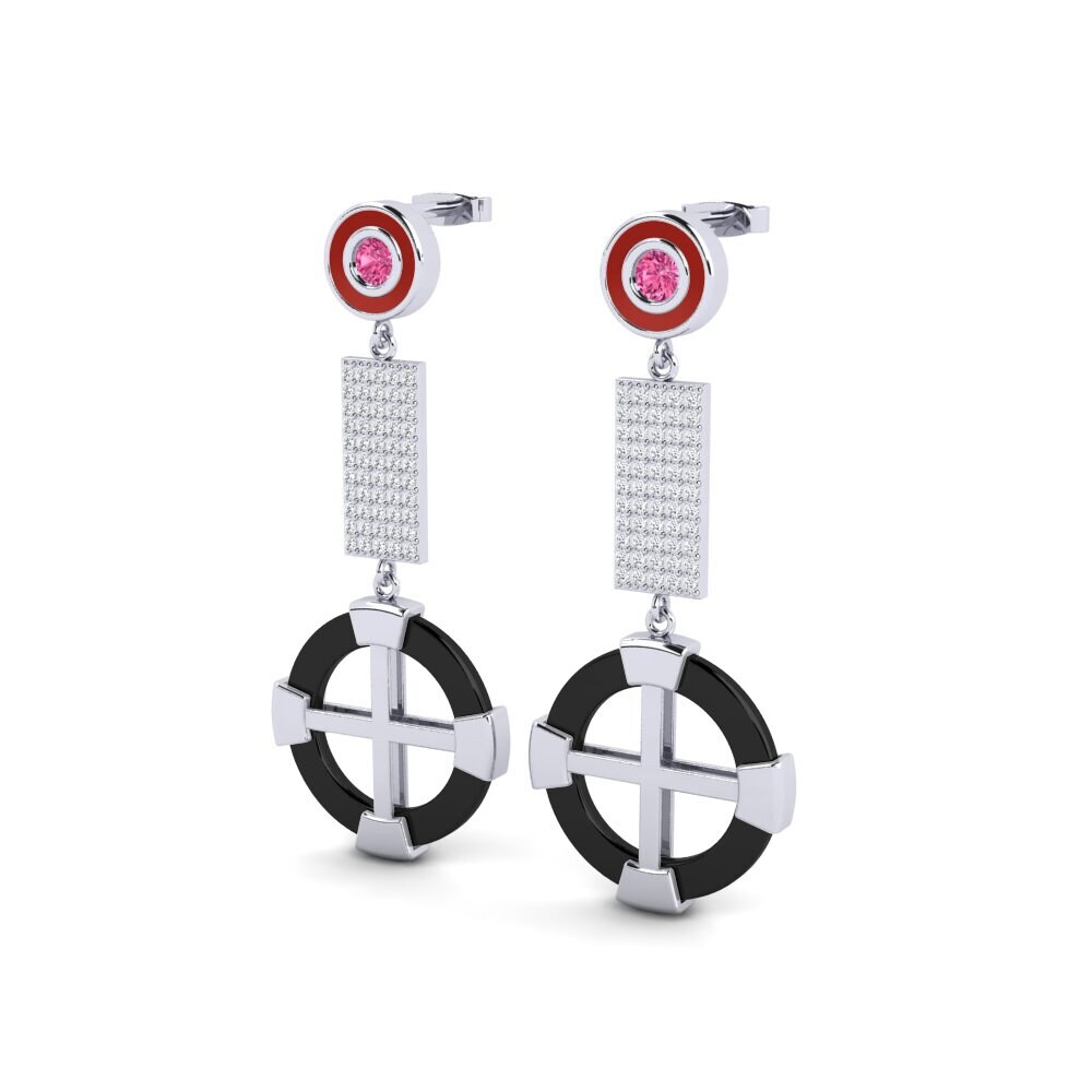 Pink Tourmaline Women's Earring Erald