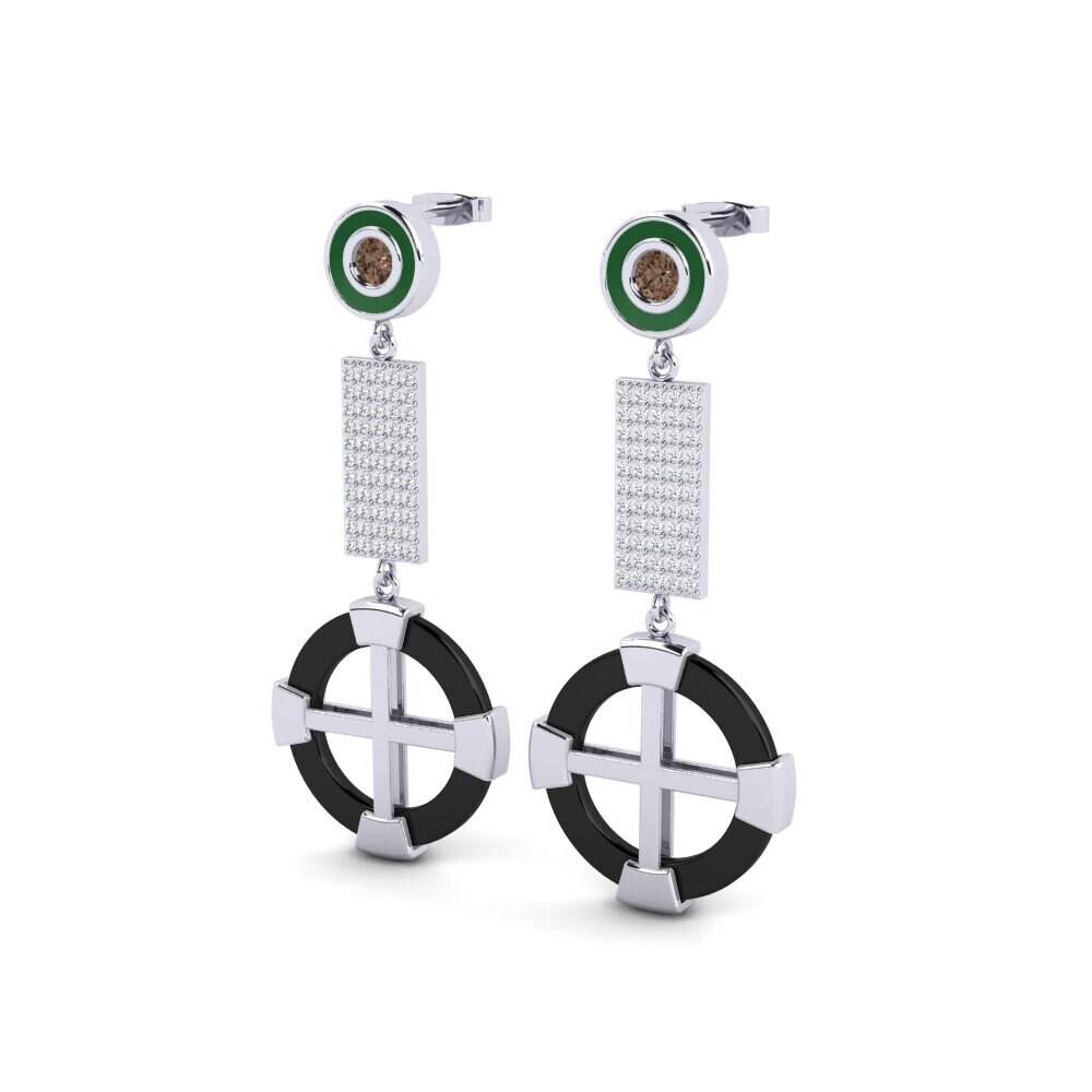 Smoky Quartz Women's Earring Erald