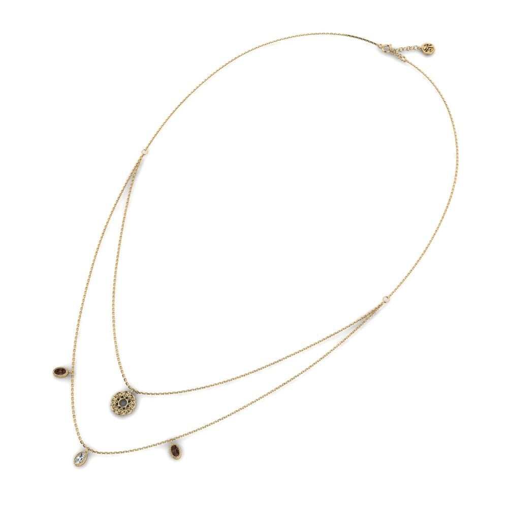 Smoky Quartz Women's Necklace Erastus
