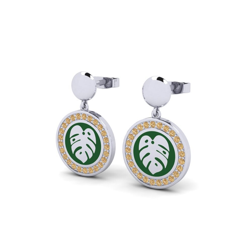 Brown Diamond Women's Earring Erbilv