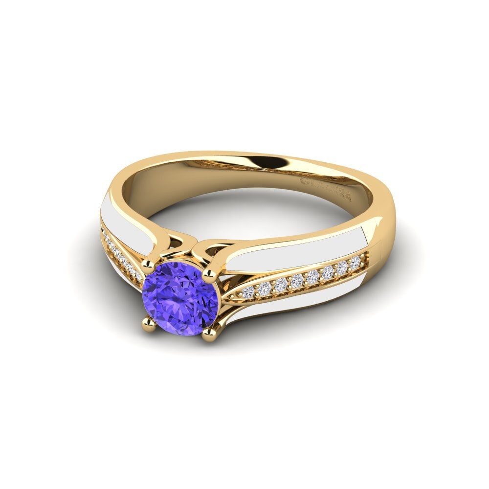 Tanzanite Engagement Ring Basilia
