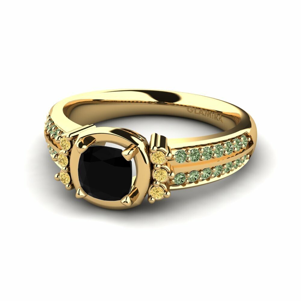 Zwarte Diamant Verlovingsring Ericeira
