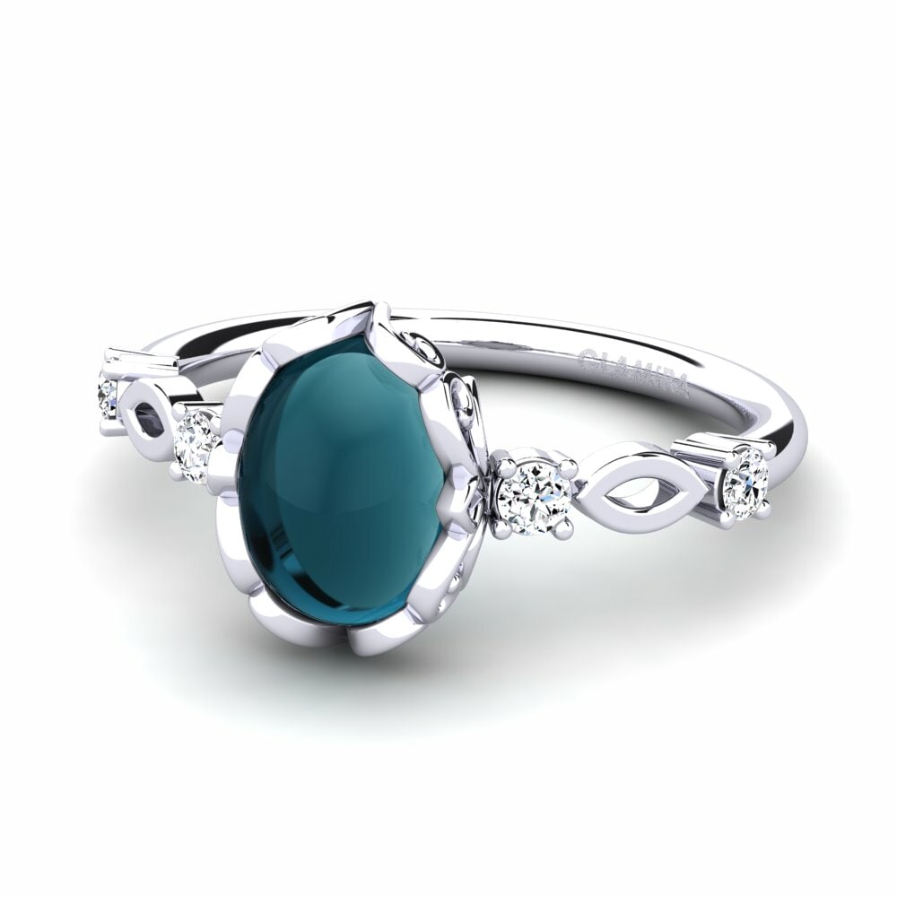 London Blue Topaz Ring Erlene