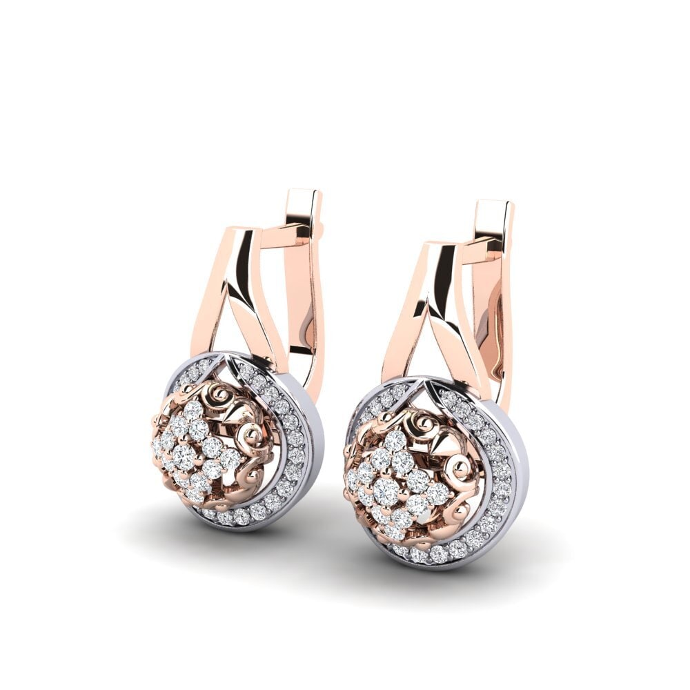 Đá Zirconia Bông tai nữ Ermenilda