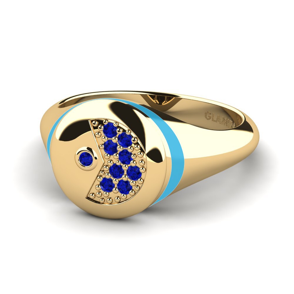 Sapphire Pinky Ring Eroce