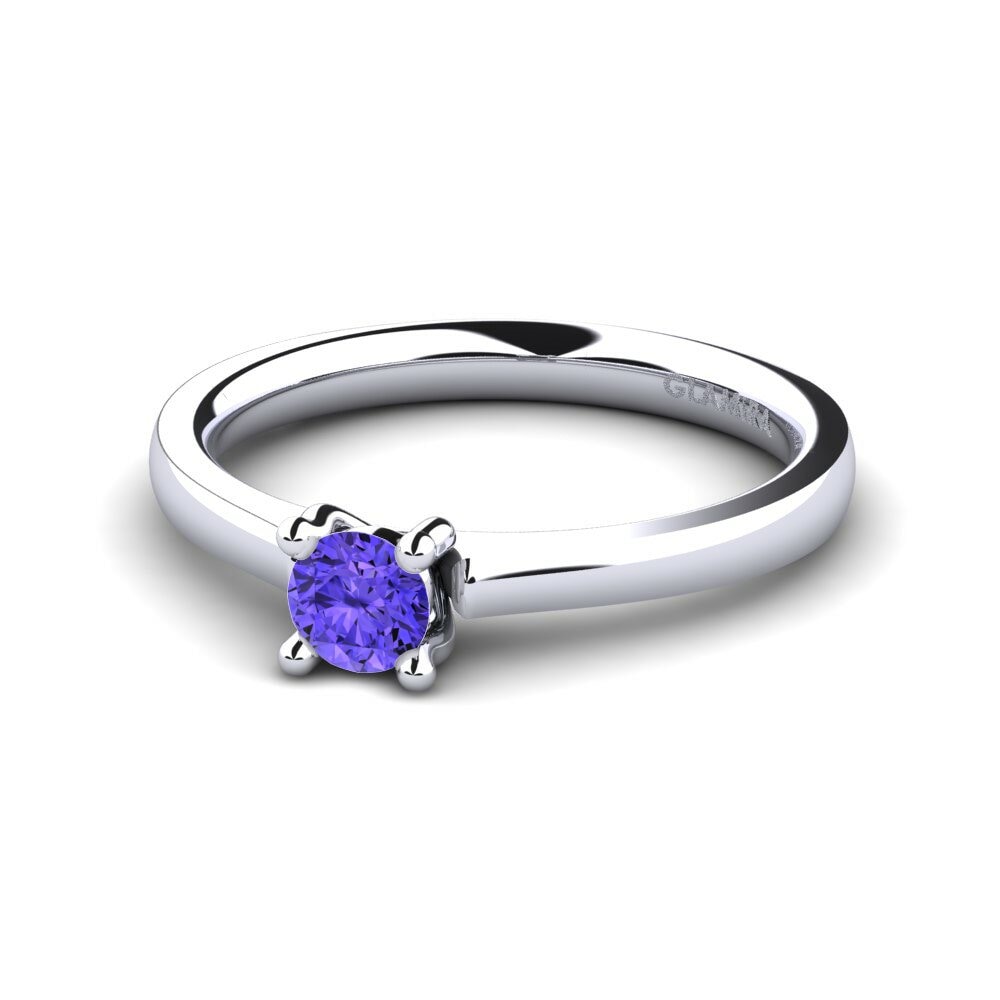 Tanzaniet Verlovingsring Ersilia 0.25 crt