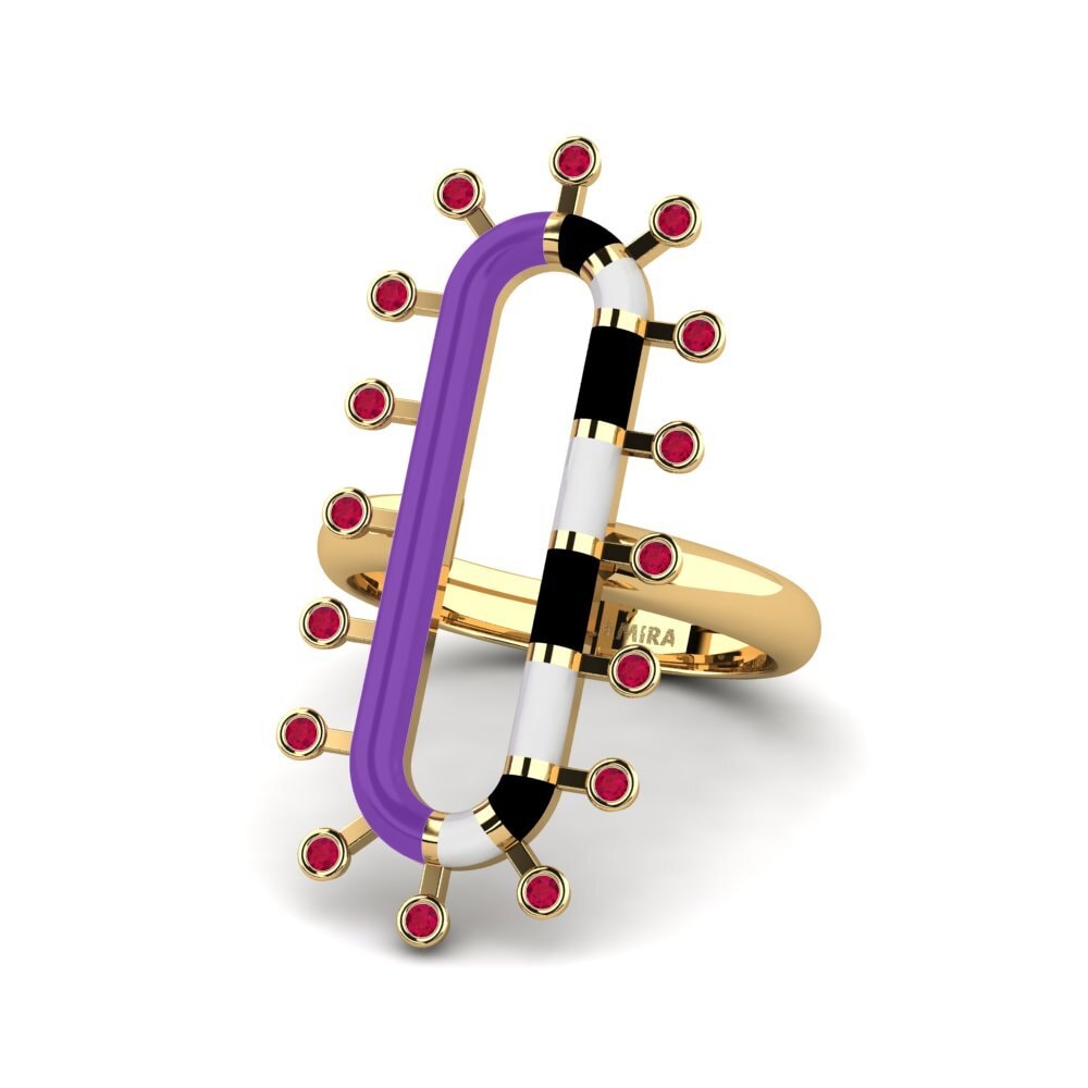 Rubí Anillo Espanador