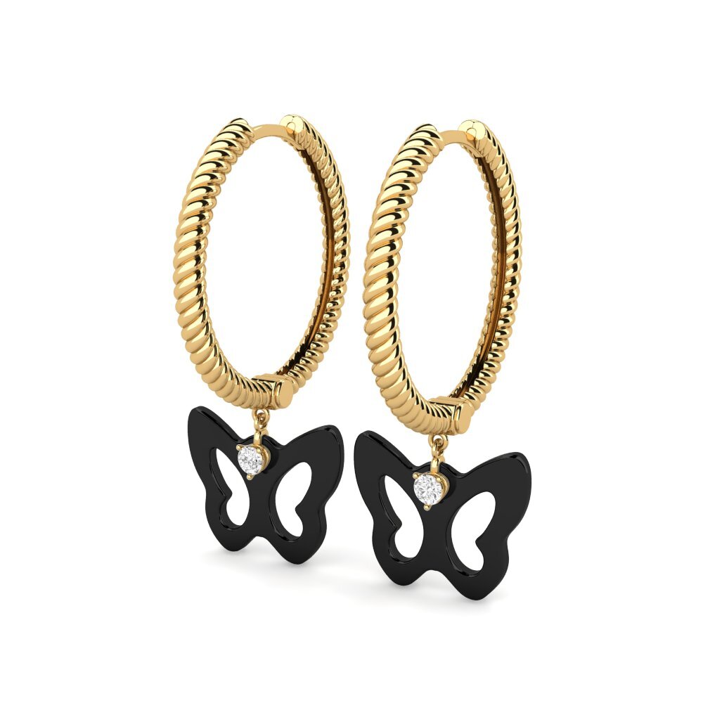 White sapphire Women's Earring Espile