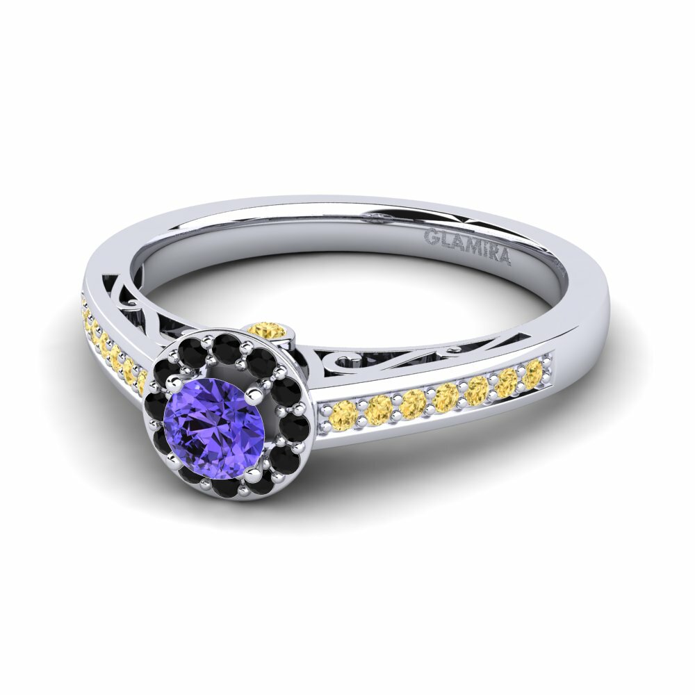 Bague de fiançailles Estelle Tanzanite