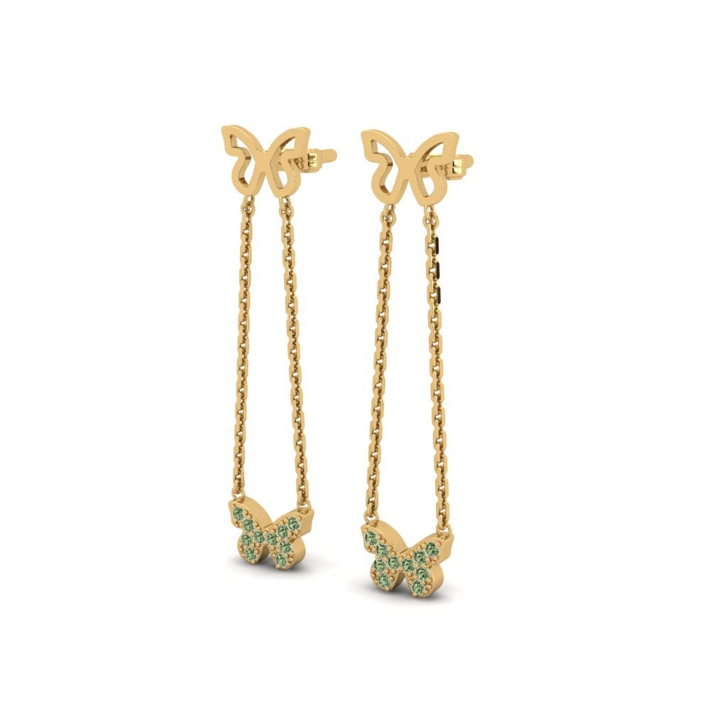 Green Diamond Earring Eston