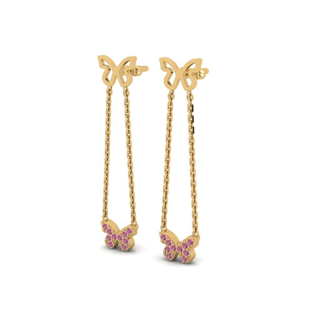 Rhodolite Garnet Earring Eston