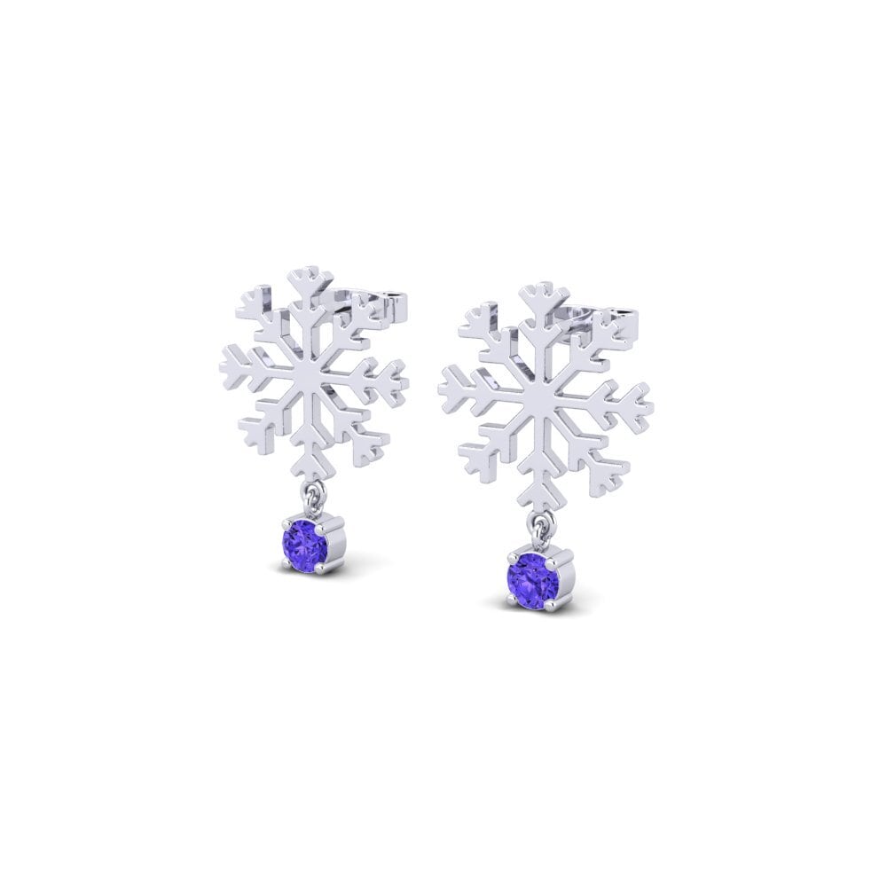 Đá Tanzanite Bông tai nữ Estrela