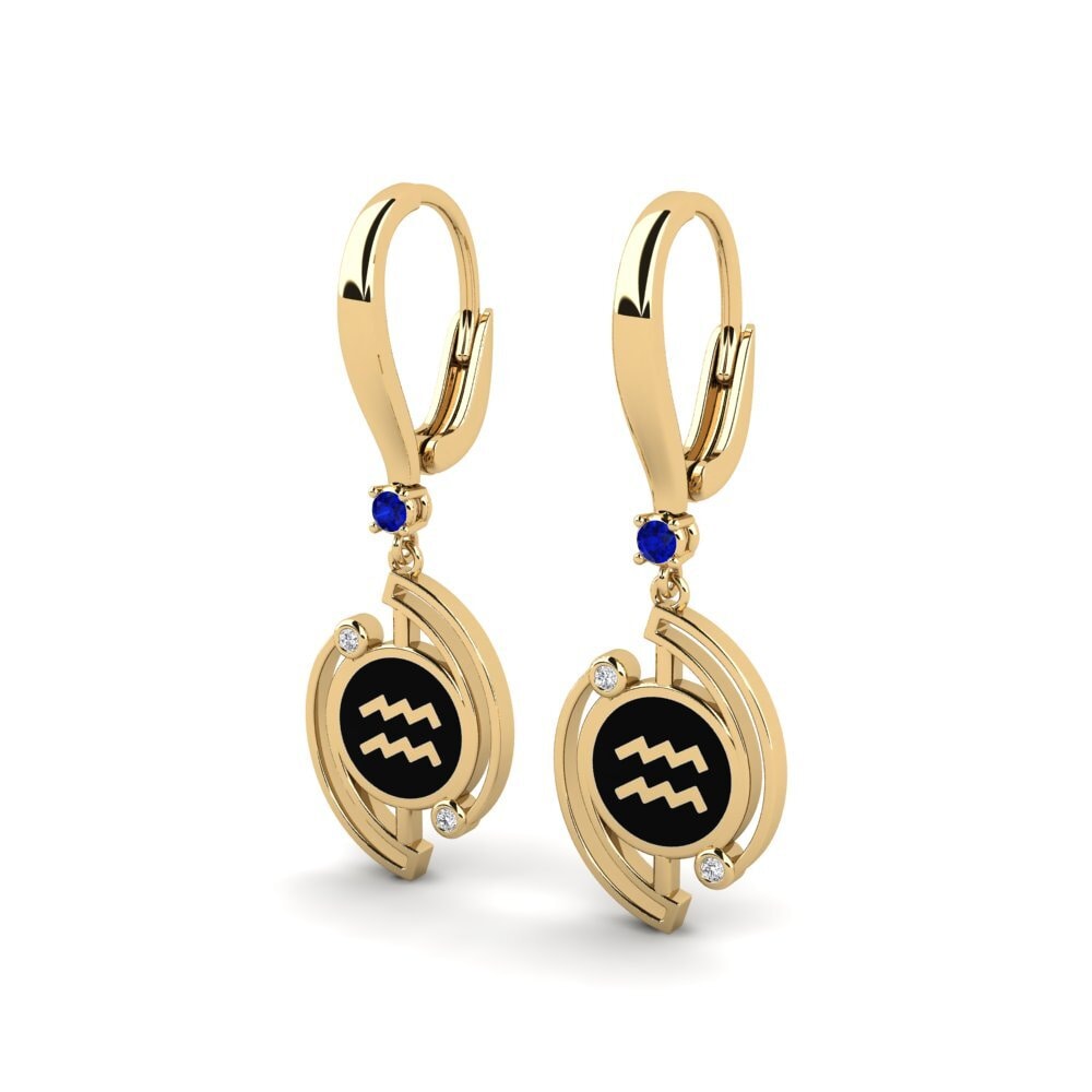 Sapphire Women's Earring Estrene - Aquarius