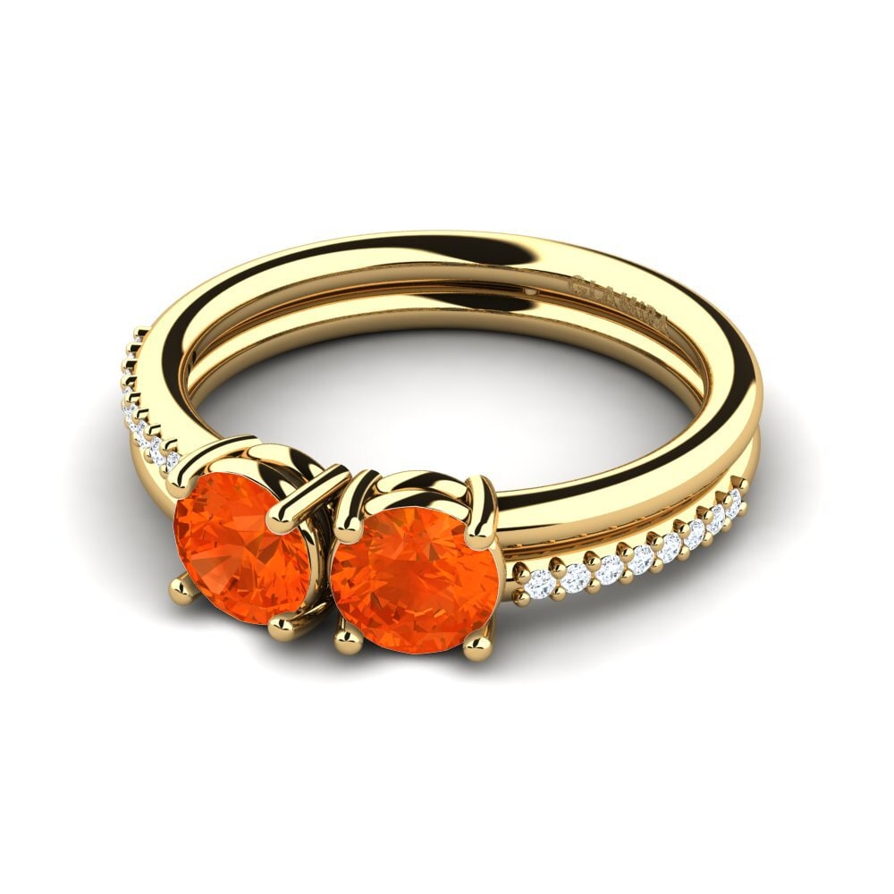 Fire-Opal Ring Etheldra