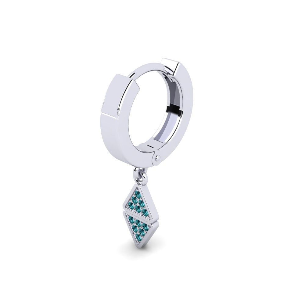 Modrý diamant Pánské náušnice Etnaon