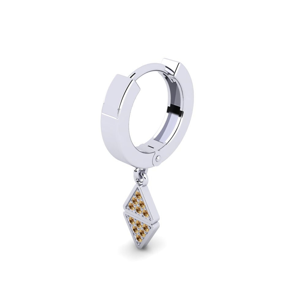 Hnědý diamant Pánské náušnice Etnaon