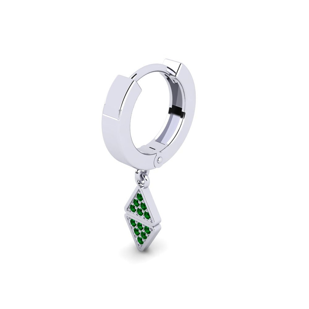 Circonita Verde Pendiente para hombre Etnaon