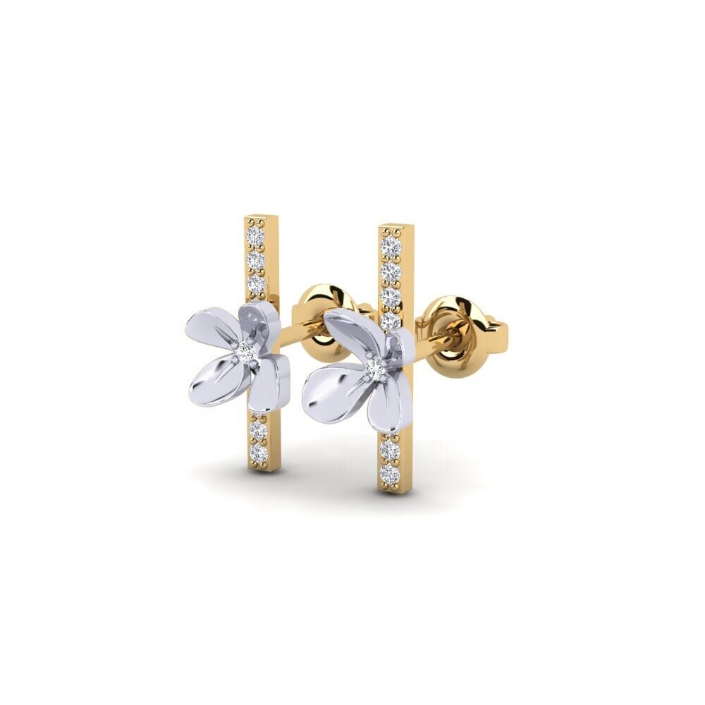 diamond-zirconia Women's ต่างหู Etneo