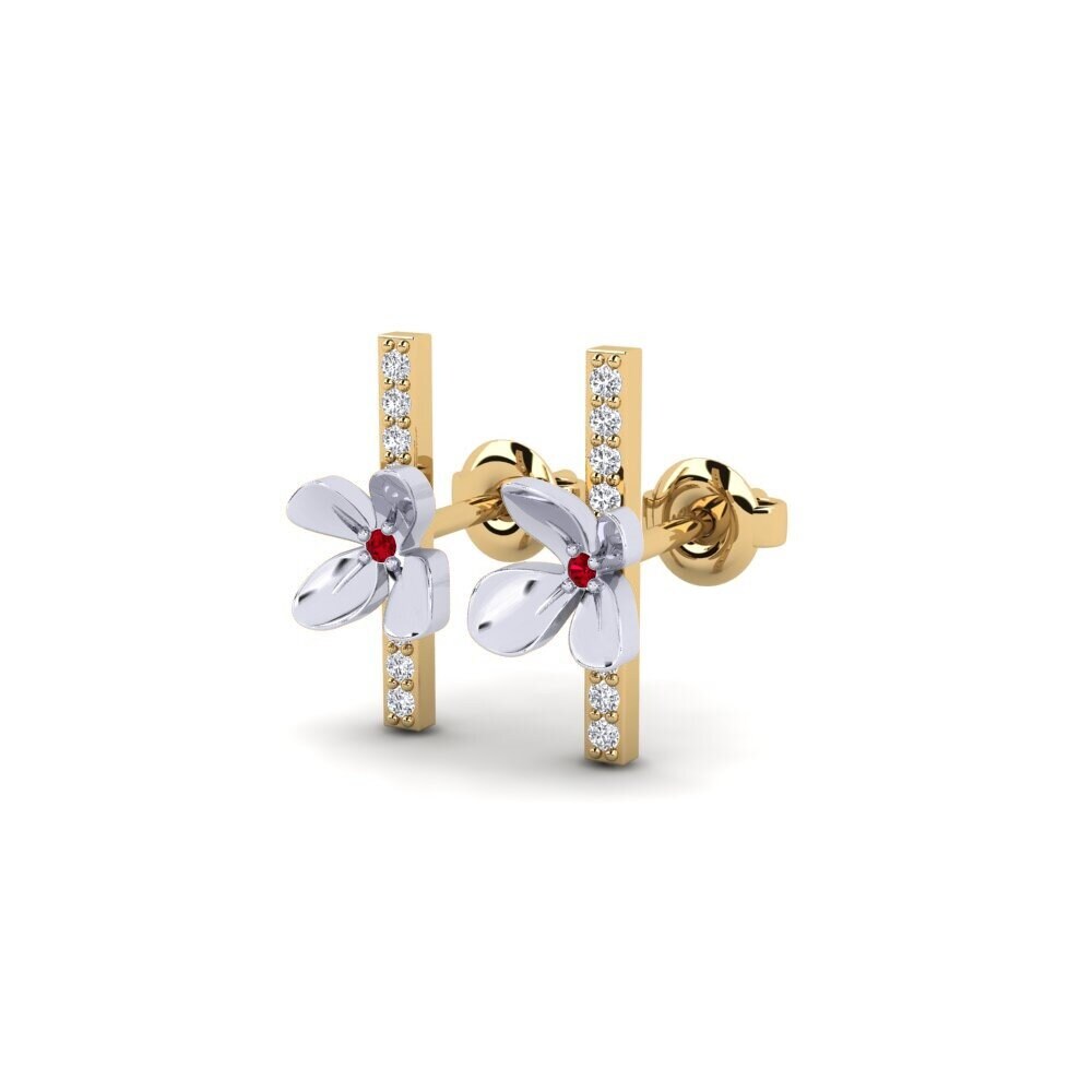 ruby-zirconia Women's ต่างหู Etneo