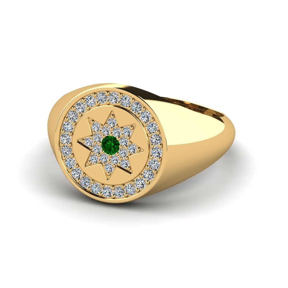 emerald-zirconia แหวน Etwal