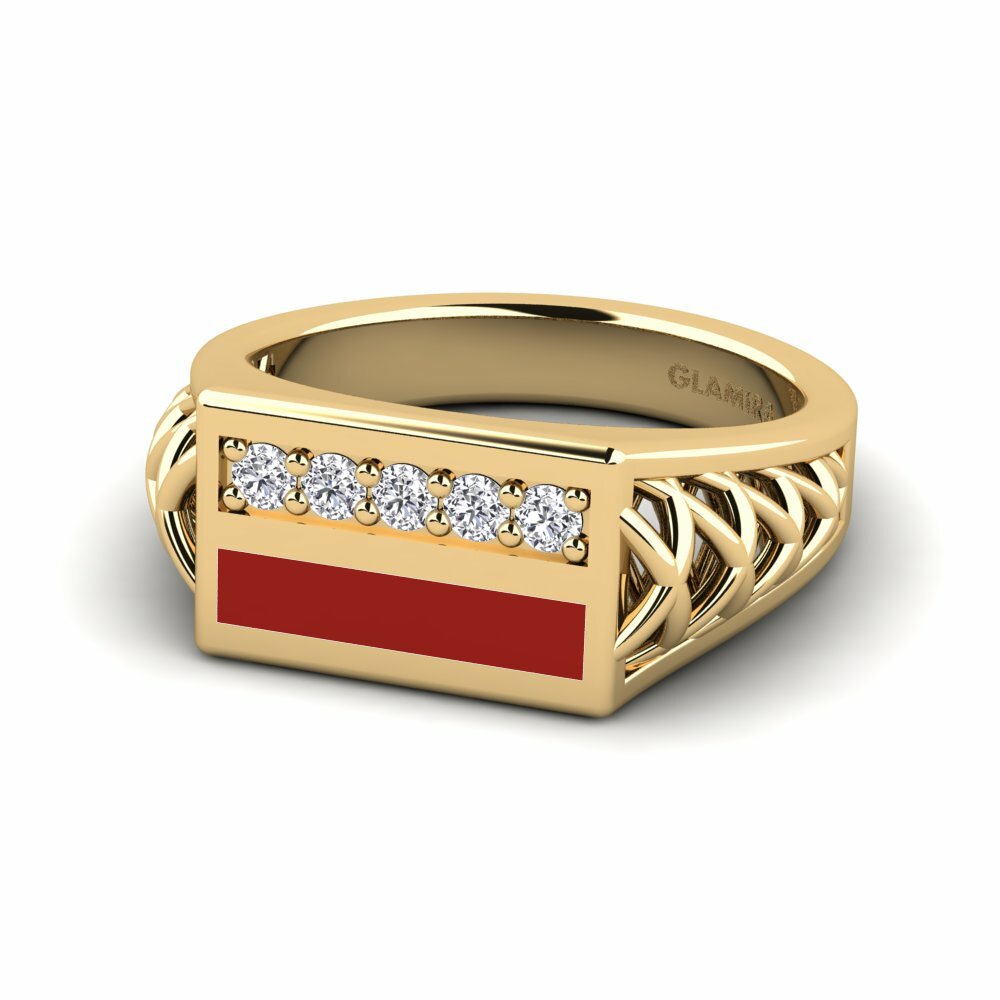Bagues Diamant De Synthèse Pinky
