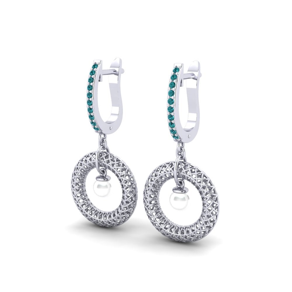 Blue Diamond Women's Earring Eugenio