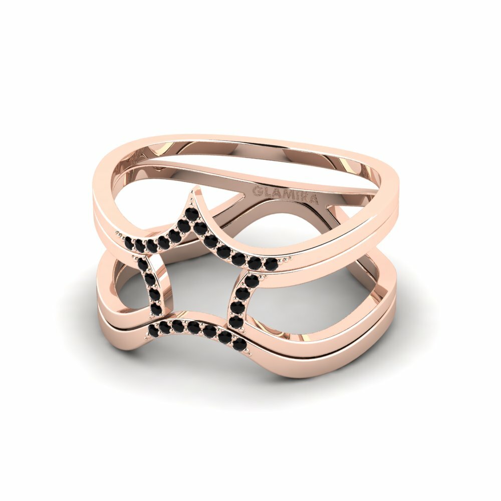 14ct Rose Gold Ring Euploia
