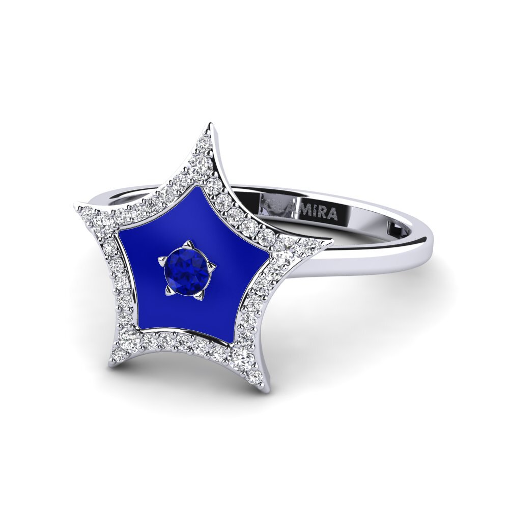 Saphir Ring Eveningstar