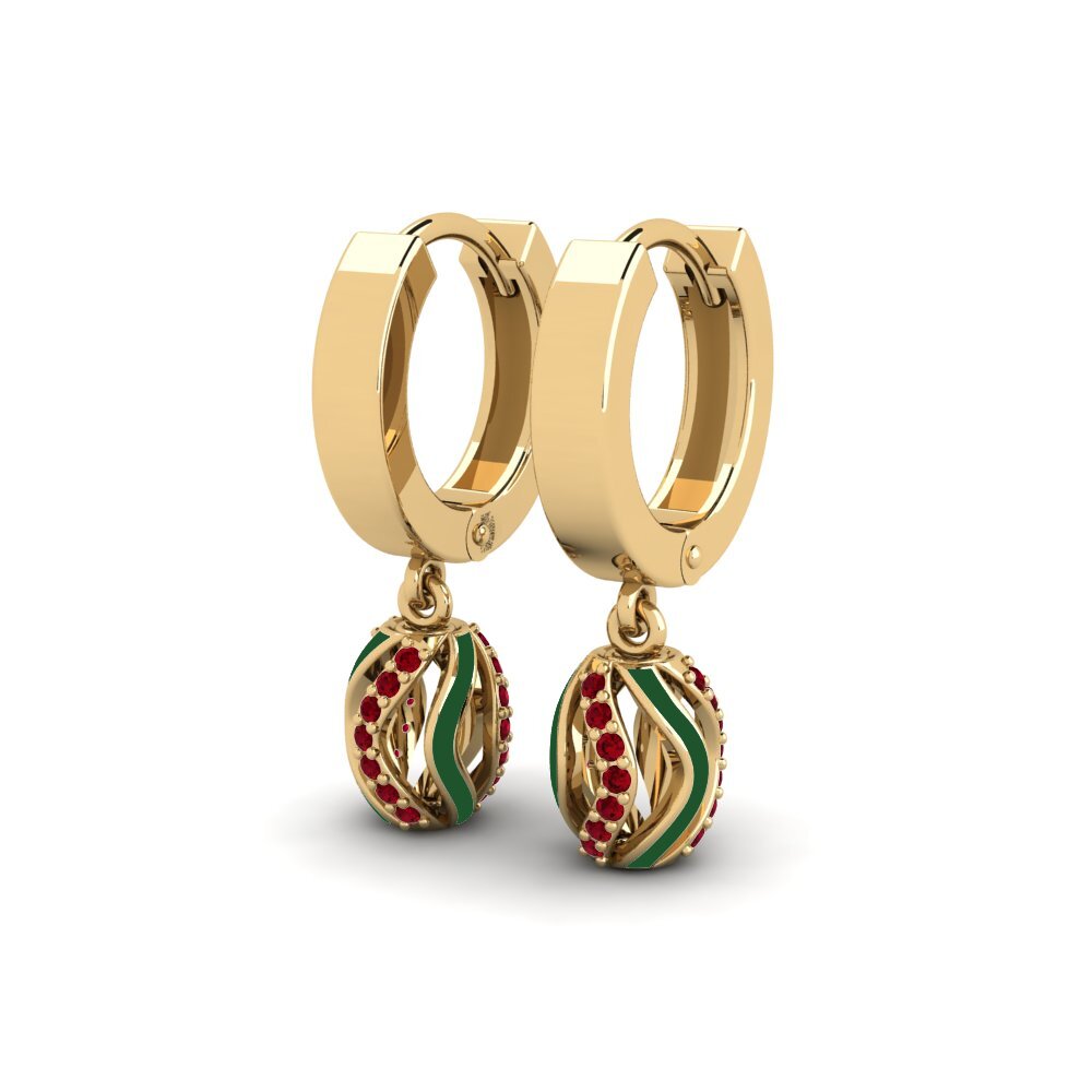 Red Zirconia Women's Earring Evert