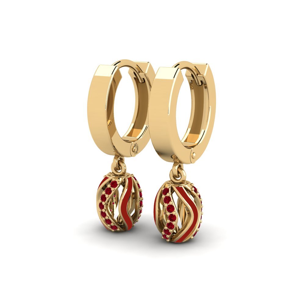 Red Zirconia Women's Earring Evert