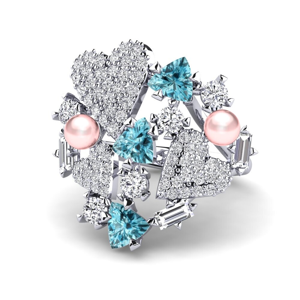 Blue Zircon Ring Everything