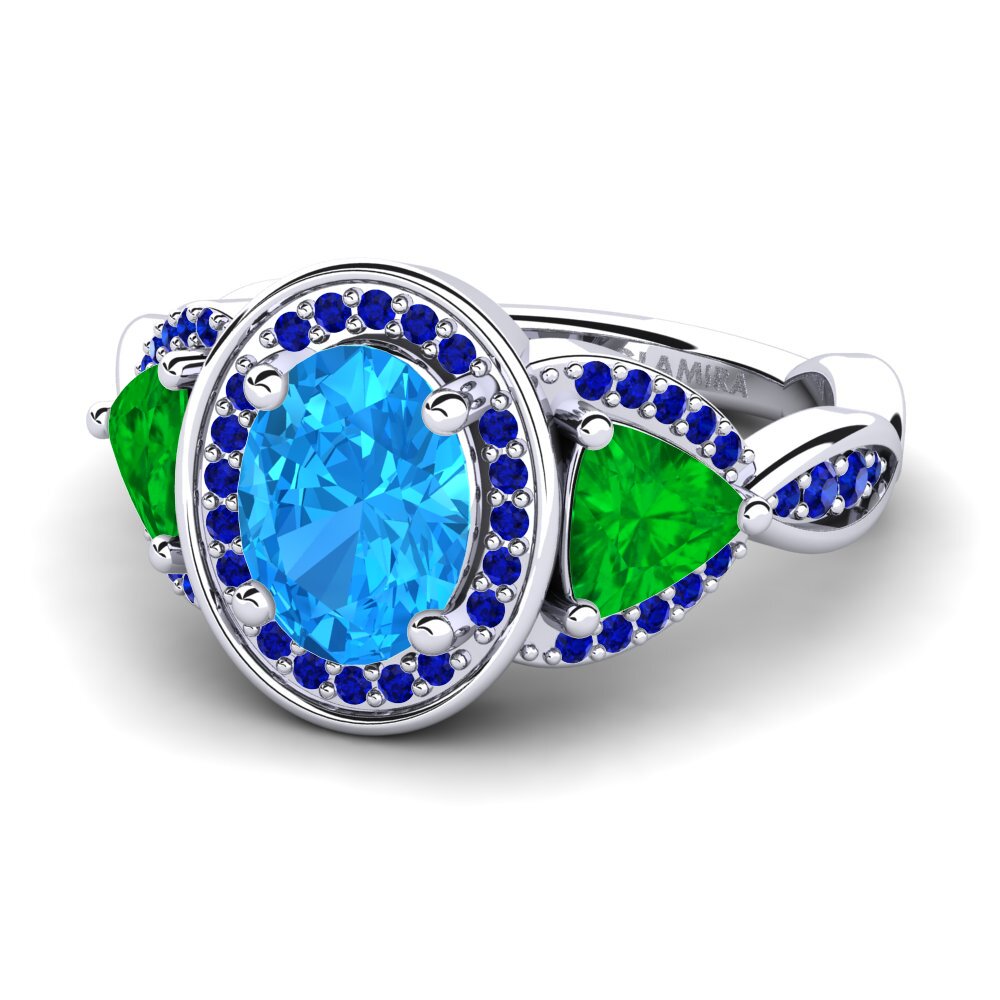 Anillo de compromiso Ewalina