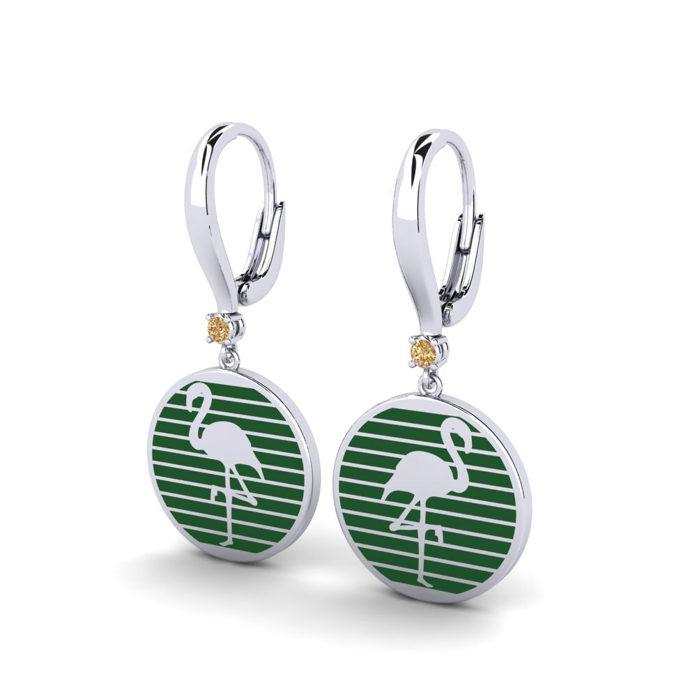 Brown Diamond Women's Earring Fadyenka