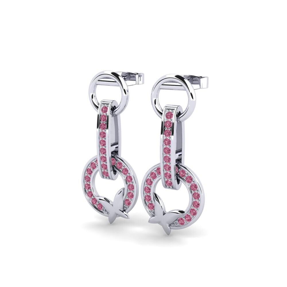 Rhodolite Garnet Earring Fahy