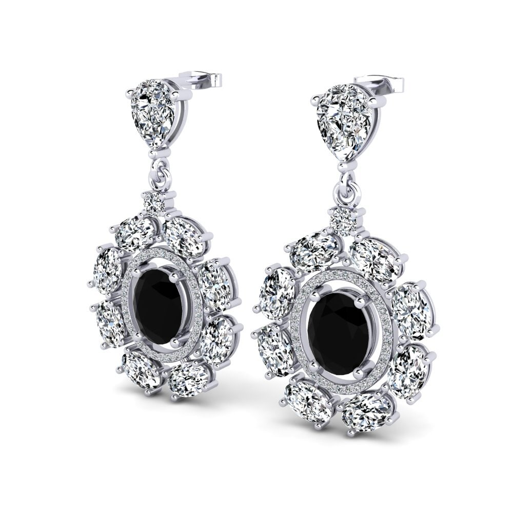 Black Diamond Women's Earring Famillia
