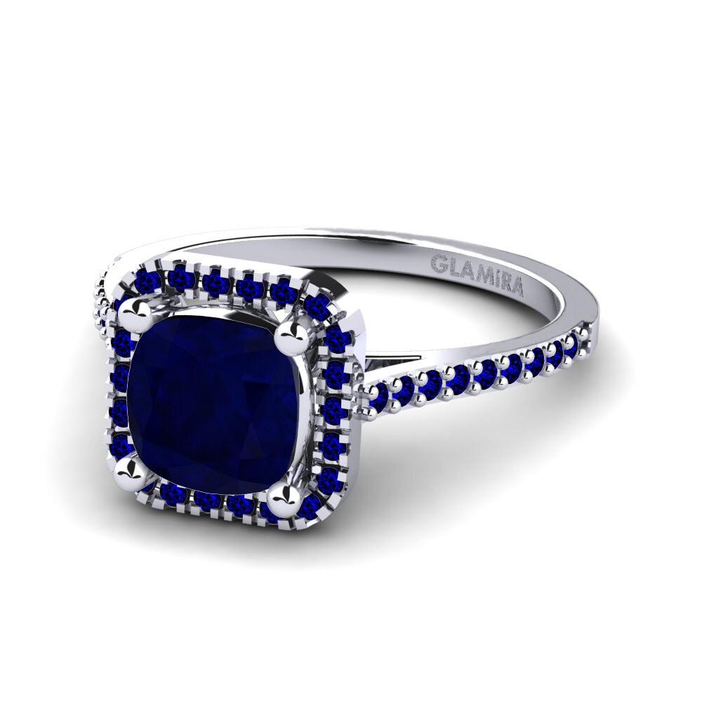 Zafiro Anillo de compromiso Fanetta