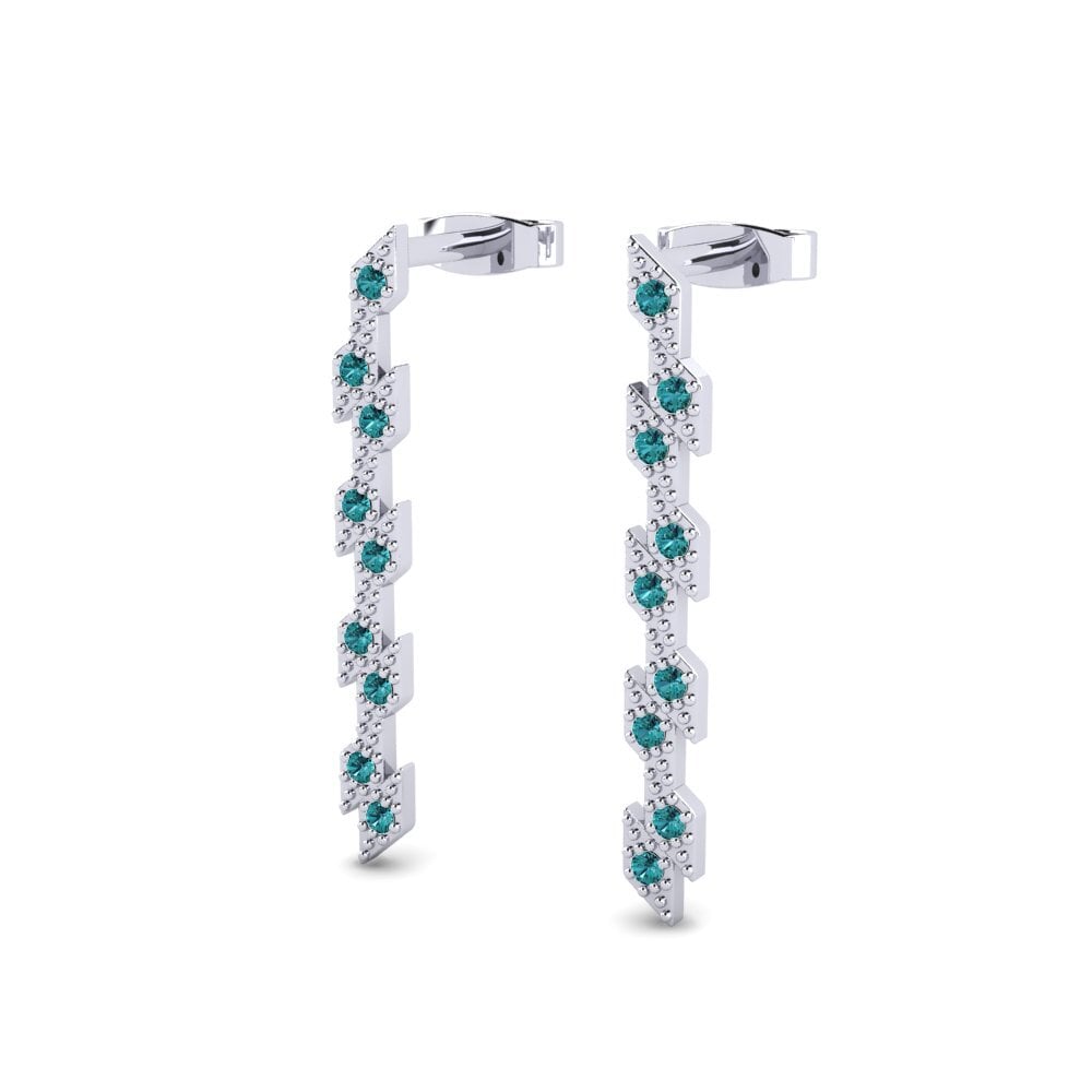 Blue Diamond Women's Earring Fantome
