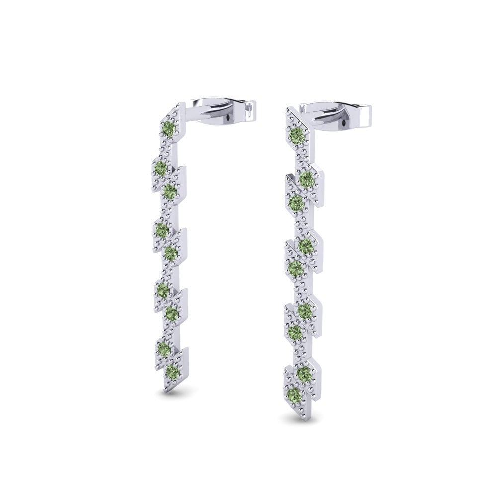 Green Diamond Women's Earring Fantome