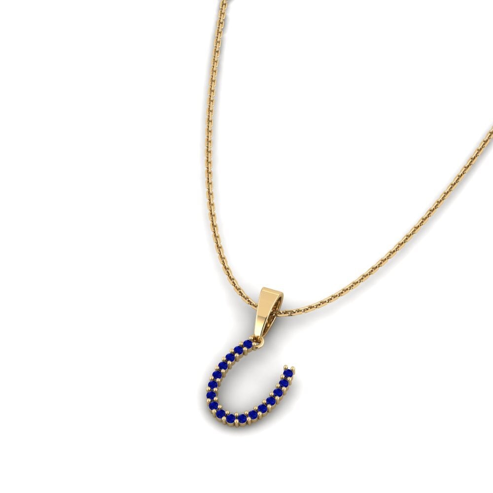 Sapphire Women's Pendant Fariabele