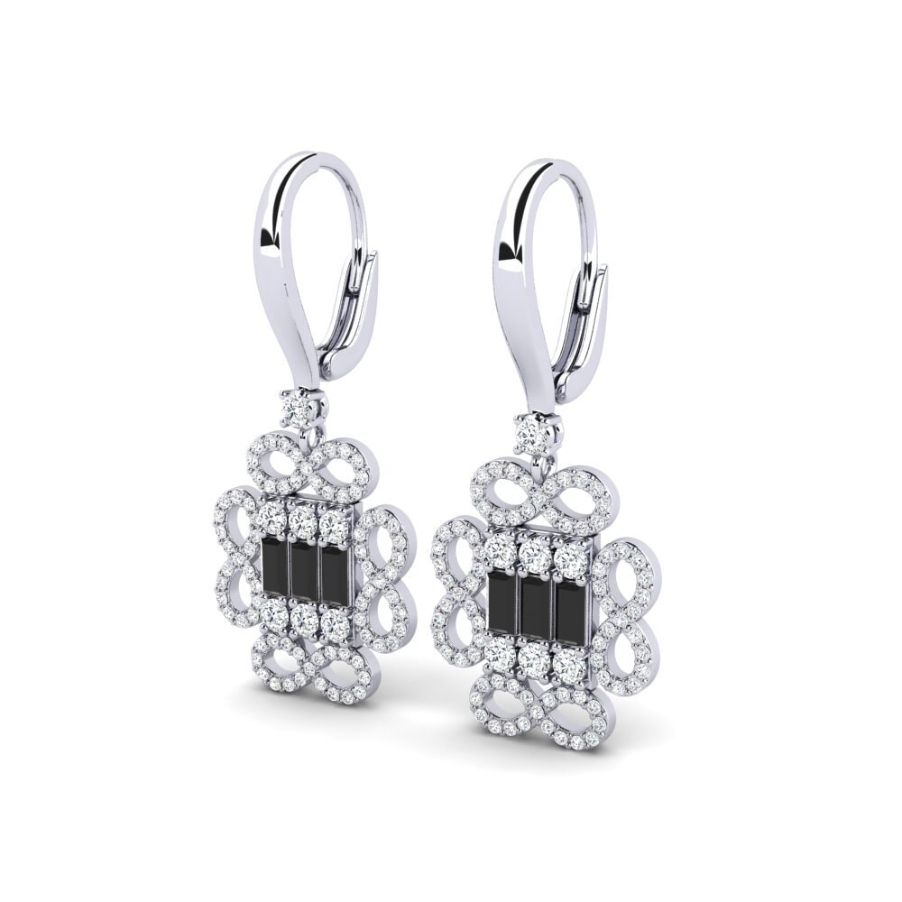 Black Sapphire Women's Earring Farm