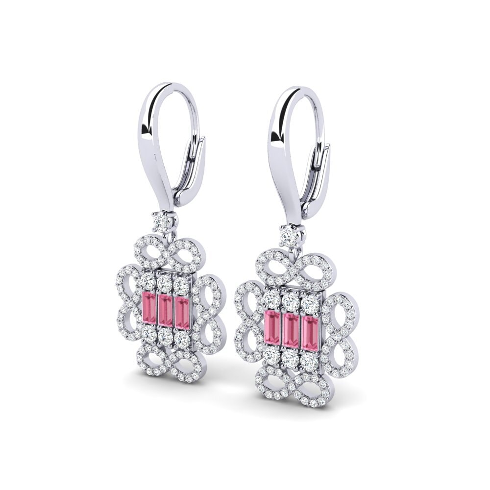 Pink Sapphire Women's Earring Farm