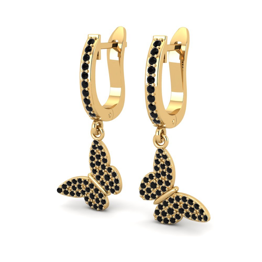 Black Sapphire Earring Farrer