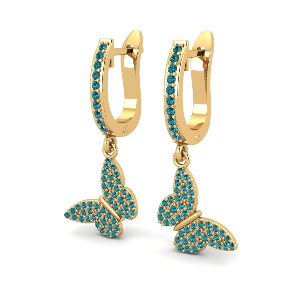 Blue Diamond Earring Farrer