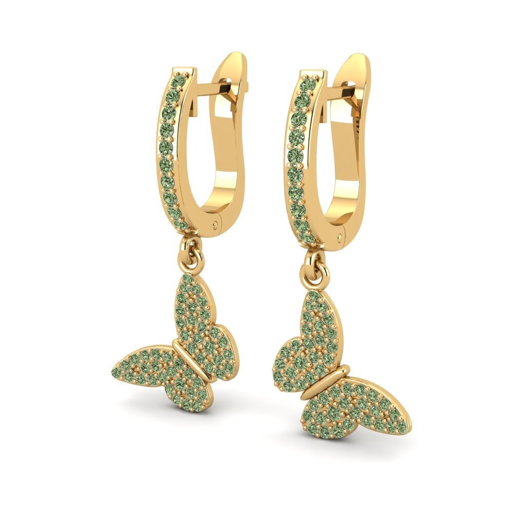 Green Diamond Earring Farrer